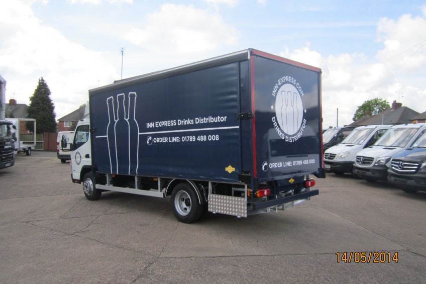 ada slider, quick access, fuso, canter, brewery, water cooler